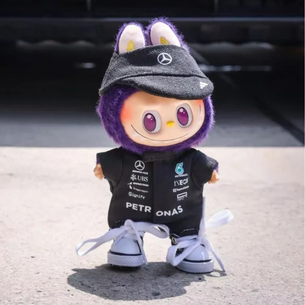 Custom F1 Racing Suit for Labubu