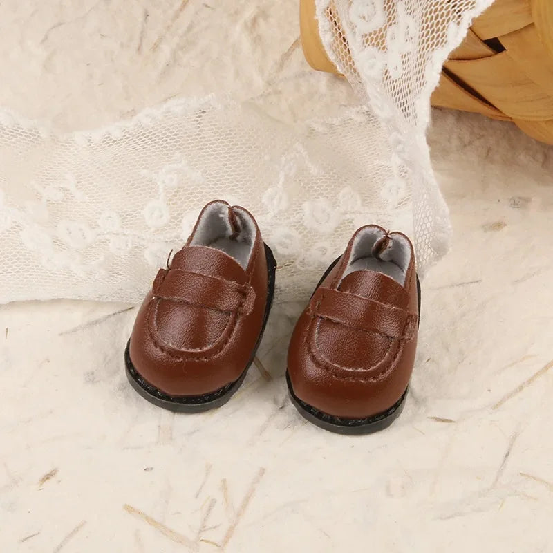 Adorable Brown-Eared Rabbit Clothes Set for Labubu Doll Pendant Only Clothing Item Including First Third Generation