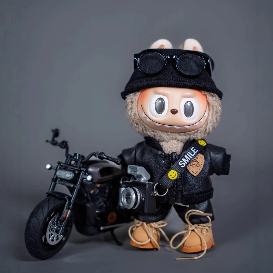 17cm Labubu Clothes Trendy Idol Dolls Jumpsuit Clothing Fans Overalls Gifts No Doll Accessories for Korea Kpop Exo